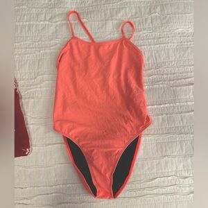 Jolyn Swim Suit Brandon 2 size 36 coral EUC